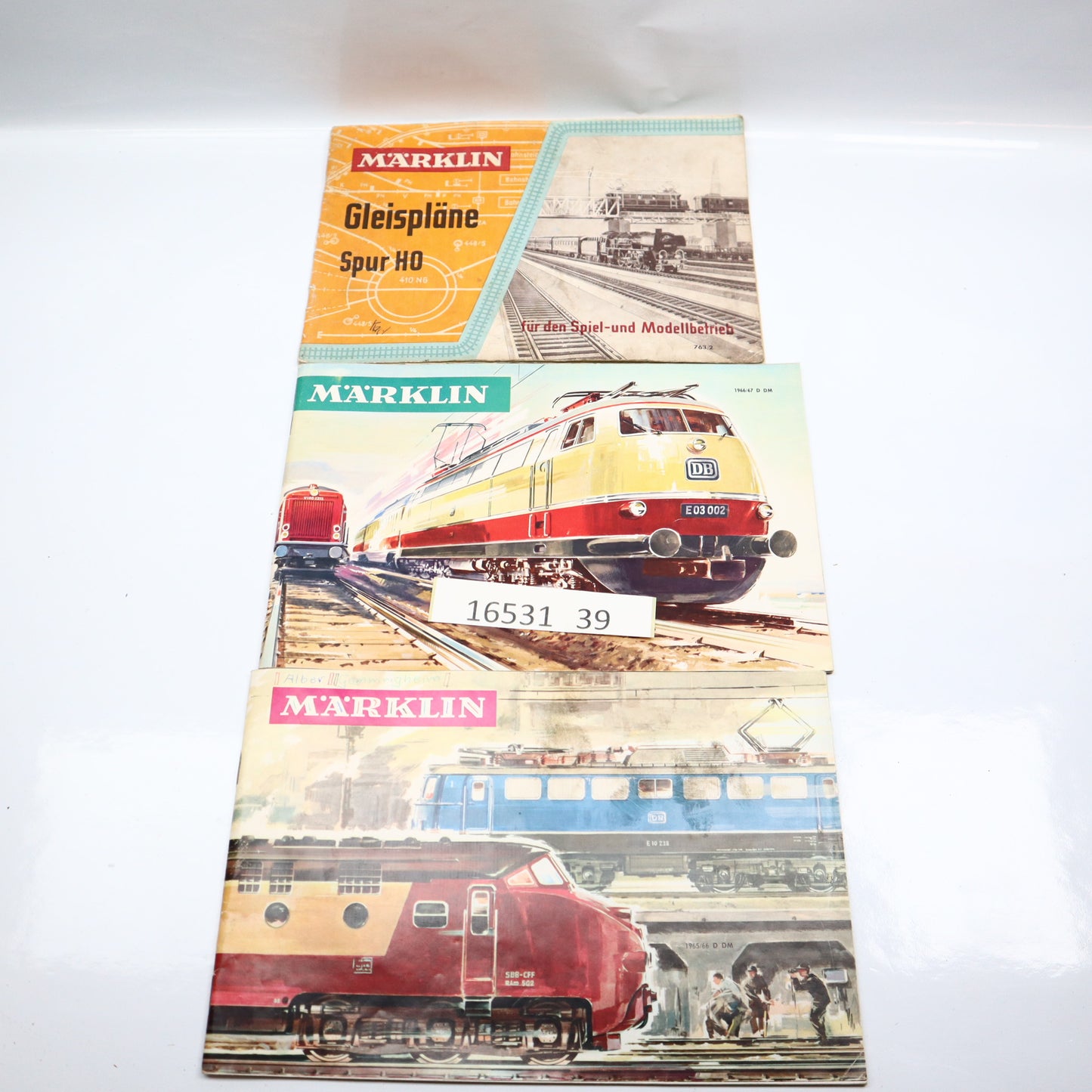 Märklin Eisenbahn Literatur Set