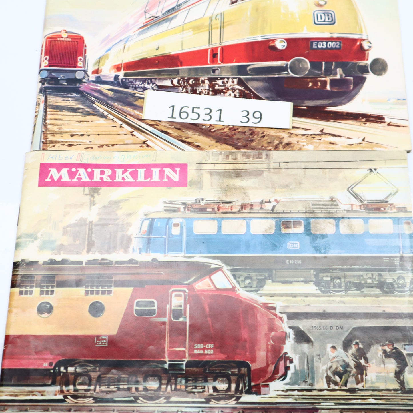 Märklin Eisenbahn Literatur Set