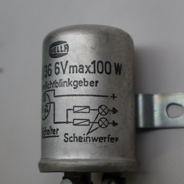 Hella 91 / 36 7v Max 100W Blinkerrelais NEU NOS