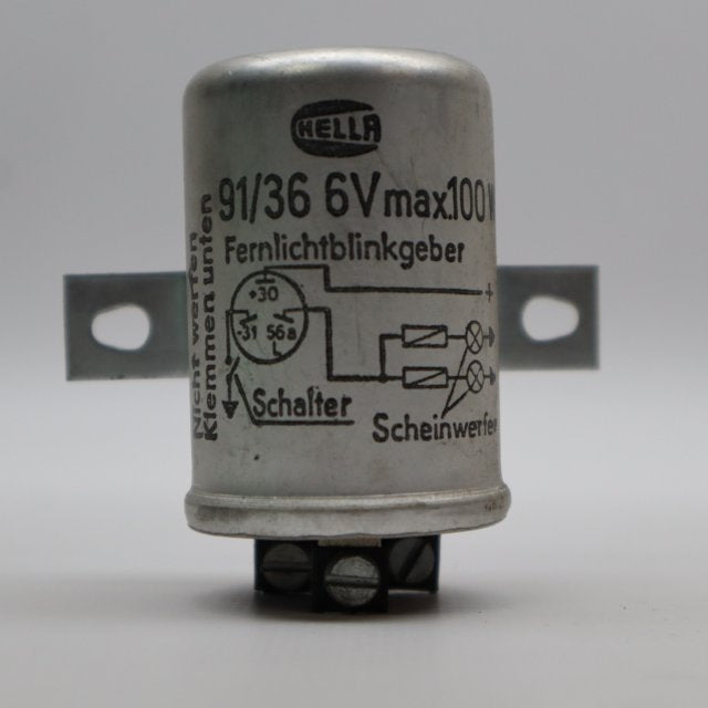 Hella 91 / 36 7v Max 100W Blinkerrelais NEU NOS