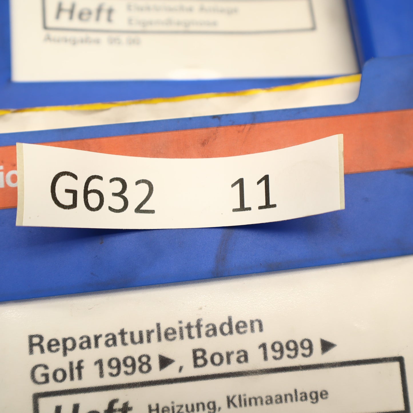 VW Golf 1998, Bora 1999 Reparaturleitfaden Handbücher
