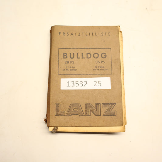 Lanz Bulldog 28 PS 2806  / 36 PS 3606