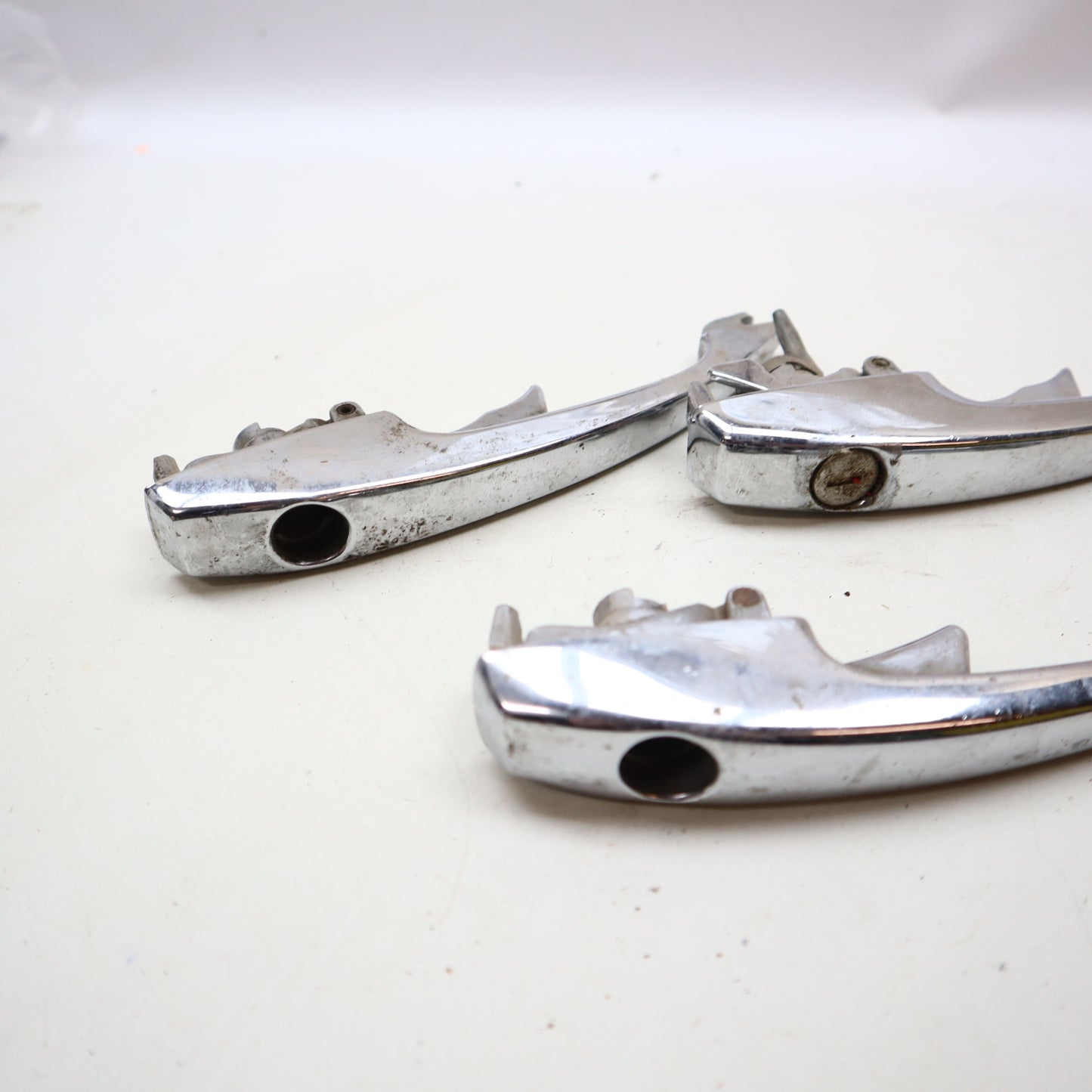 VW Käfer Chrom Türgriff 113837 K 205 113837205 NOS NEU